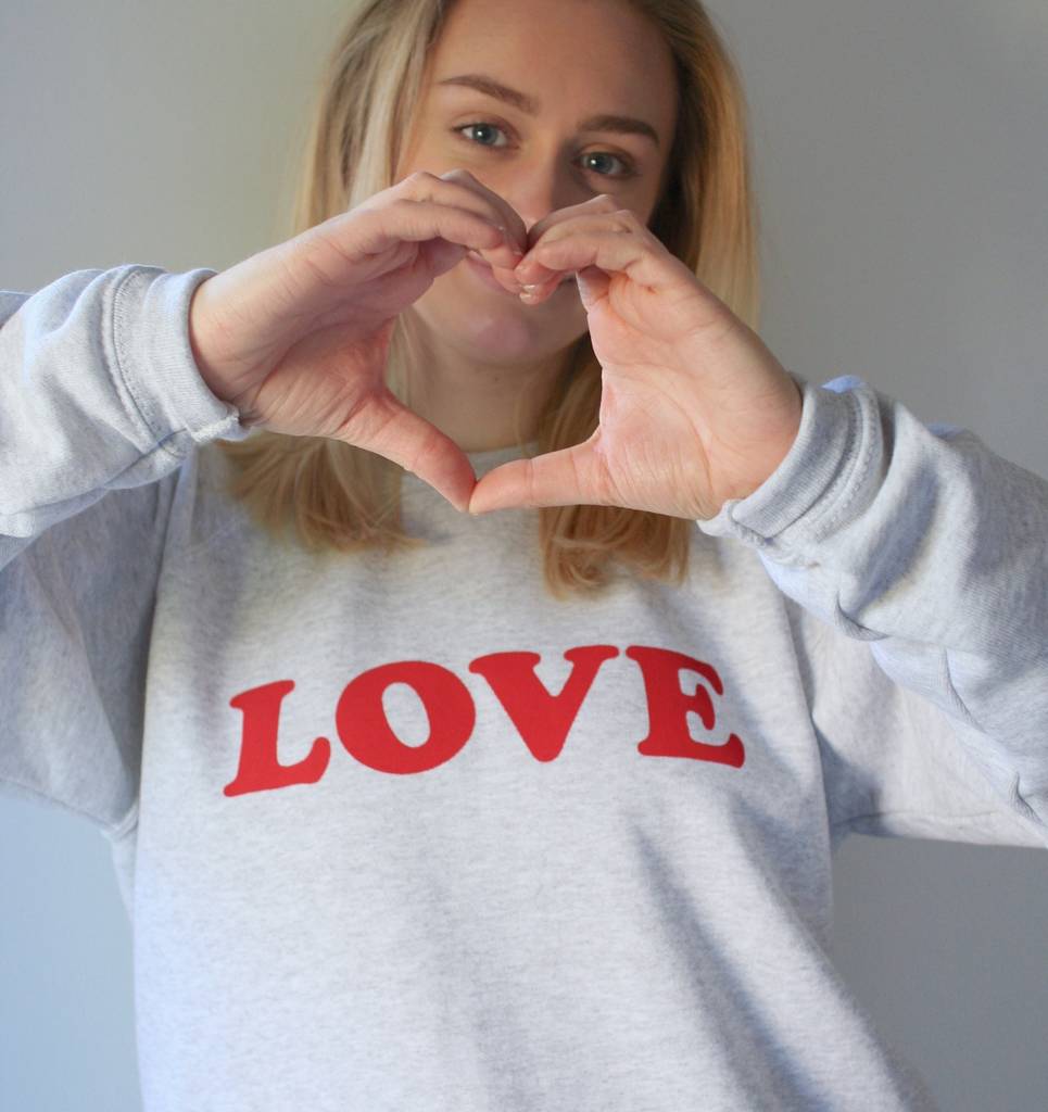 Love Sweatshirt, 1 of 4