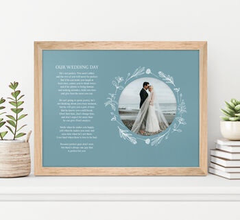 Personalised Favourite Anniversary Photo And Words Print, 8 of 11