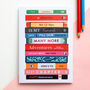 Literary Anniversary Card, thumbnail 3 of 4