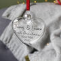 Couples First Christmas Together Bauble, thumbnail 4 of 6