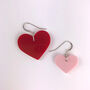 'Love Shout' Acrylic Heart Jewellery Set, thumbnail 6 of 6