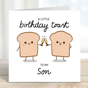 Funny Son Birthday Card, 2 of 3