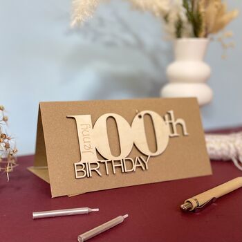 Personalised 100th Birthday Card, 11 of 11