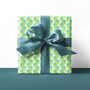 Caterpillar Abstract Design Gift Wrapping Paper, thumbnail 1 of 8