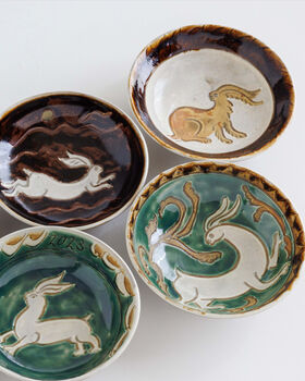 Rabbit And Moon Decorative Bowl, 5 of 8