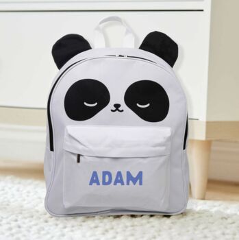 Personalised Panda Backpak, 3 of 3