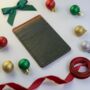 Personalised Stick On Premium Leather Card Holder Christmas Gift For Him, thumbnail 1 of 5