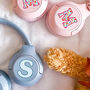 Personalised Adjustable Initial Childrens Wireless Headphones, thumbnail 2 of 2