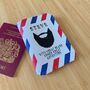 Passport Holder Beard Lover Personalised, thumbnail 2 of 4