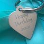 Bear With Pre Engraved Happy Birthday Tag + Bag, thumbnail 4 of 4