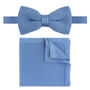 Wedding Handmade Polyester Knitted Tie In Light Blue, thumbnail 6 of 6