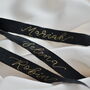 Personalised Ribbon Bow Place Name Favours X 10, thumbnail 4 of 6