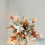 Spring Meadow Dried Flower Bouquet In Terracotta, thumbnail 3 of 4