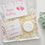 Happy Birthday Letterbox Gift – Birthday Keepsake Bracelet And Iced Biscuit, thumbnail 1 of 8