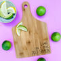 Personalised Chopping Board Drink Prep Station, thumbnail 3 of 4