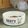 Personalised Dog Feeding Bowl, thumbnail 1 of 4