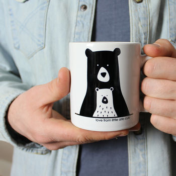 Bear Mummy /Daddy And Me Personalised Mug, 2 of 4