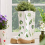 Personalised Patterned Welly Planters Gift Set, thumbnail 5 of 9