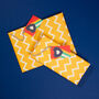 Scandi Disco Yellow Gift Wrap And Tags, thumbnail 1 of 4