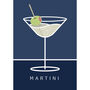 Martini Cocktail Drink Art, thumbnail 3 of 4