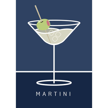 Martini Cocktail Drink Art, 3 of 4