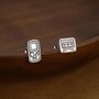Sterling Silver Retro Game Console And Music Cassette Tape Stud Earrings, thumbnail 1 of 12