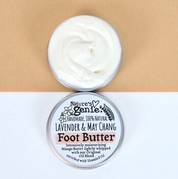 100% Natural Lavender, May Chang Soothing Foot Butter, 5 of 7