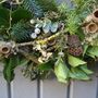 Fresh Winter Forest Christmas Door Wreath, thumbnail 3 of 4