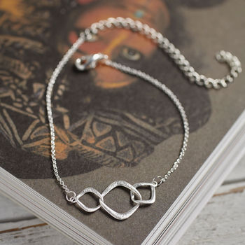 Silver Linked Chain Bracelet, 3 of 4