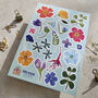 Whimsical Floral Vinyl Sticker Sheet, thumbnail 3 of 5