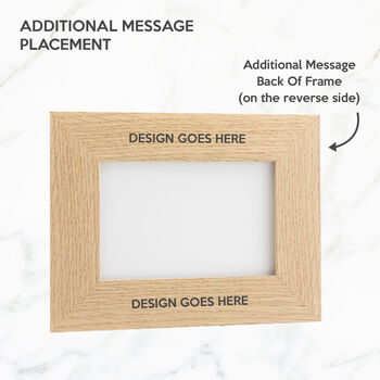 Personalised Baby Scan Photo Frame For Dad To Be, 4 of 4