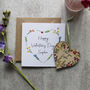 Valentine's Day Personalised Card And Wooden Heart, thumbnail 3 of 9