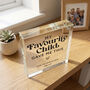 Personalised My Favourite Child Gave Me This Crystal Token, thumbnail 2 of 7