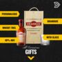 Personalised Drambuie Scotch Whisky Liqueur Gift Set With Whisky Glass, thumbnail 2 of 4