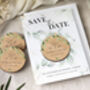 Botanical Save The Dates Magnet Wedding Cards, thumbnail 9 of 10