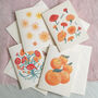 Sunshine Collection Pack Of Four Greetings Cards, thumbnail 1 of 5