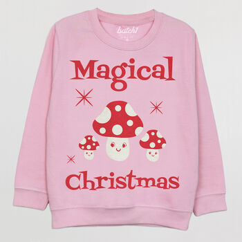 Magical Christmas Children's Christmas Jumper, 2 of 2