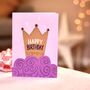 Happy Birthday Your Majesty Greetings Card, thumbnail 1 of 5