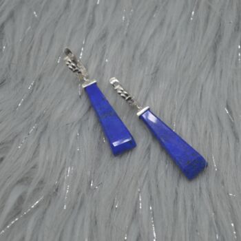 Lapis Lazuli 925 Silver Earrings, 3 of 8
