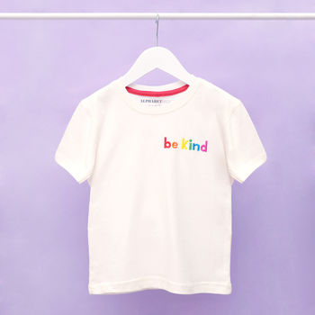 'Be Kind' Kid's T Shirt, 2 of 7