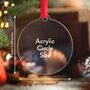 Personalised Baby First Christmas Grandparents Bauble, thumbnail 6 of 8