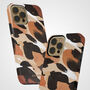 Leopard Print Pattern Tough Case For iPhone, thumbnail 3 of 4