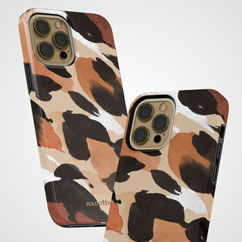 Leopard Print Pattern Tough Case For iPhone, 3 of 4