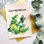 You're Roarsome Dinosaur Necklace Gift, thumbnail 7 of 9