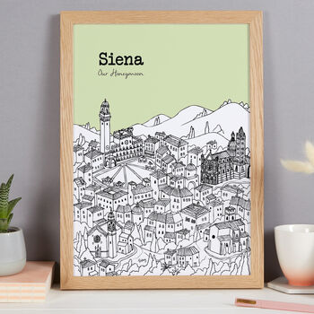 Personalised Siena Print, 6 of 10