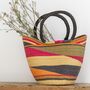 Tutti Handwoven Shopping Basket, thumbnail 1 of 4