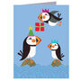 Mini Puffin Greetings Card, thumbnail 2 of 4