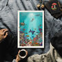 Coral Reef/Under The Sea Artwork Print, thumbnail 3 of 8