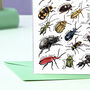 Beetles Of Britain Greeting Card, thumbnail 4 of 7