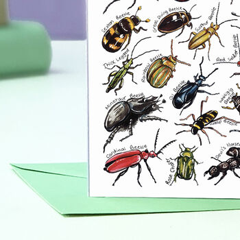 Beetles Of Britain Greeting Card, 4 of 7